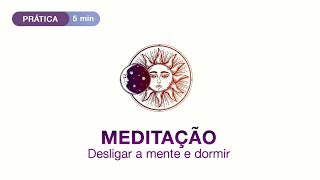 Dificuldade para dormir e Meditação [upl. by Ahsekel]