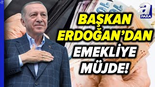 Başkan Recep Tayyip Erdoğan Açıkladı quotEmekli Bayram İkramiyesi 3 Bin lira Olacakquot  A Para [upl. by Ulphi]