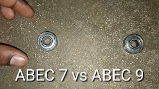 ABEC 7 vs ABEC 9  Tamilskater  Vinothjustice [upl. by Nosremaj]