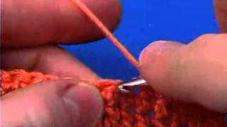 Double Treble Decrease Stitch Crochet Stitch Tutorial [upl. by Menis557]