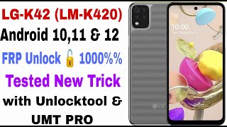 LG K42 FRP Bypass with UMT Unlocktool  LMK420 FRP Unlock using Test Point  LG K42 FRP 1000 [upl. by Araek188]