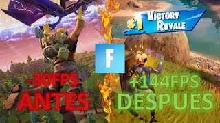 FORTNITE A MAS DE 100 FPS EN LAPTOP DEL GOBIERNO  Ryzen 5 3500u  Vega 8 [upl. by Nanreik]