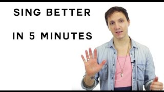 How To Sing Better In 5 Minutes [upl. by Auqenwahs398]