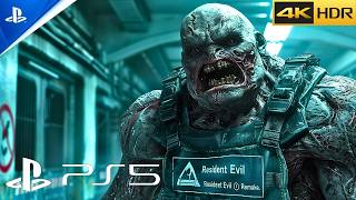 RACCOON CITY APOCALYPSE PS5 Immersive ULTRA Realistic Graphics Gameplay 4K60FPS Resident Evil 3 [upl. by Adaline]