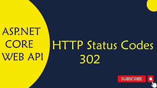 ASPNET Core WEB API  17 302 HTTP Status Code in ASPNET Core Web API in Telugu [upl. by Itin]