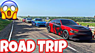 ROAD TRIP TO HOUSTON TO MEET UP WITH SRT BREE CAR MEET [upl. by Anirrok731]