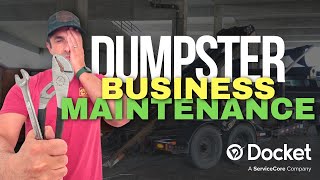 Maintenance Required For A Dumpster Rental Business [upl. by Ellenhoj]