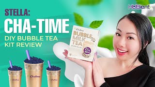 Chatime DIY Bubble Tea Kit Review  Stella [upl. by Rab684]