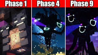 All Phases Wither Storm in Minecraft Story Mode [upl. by Phillane]