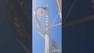 Spinnaker Tower abseiling🫣🥸 [upl. by Arlan]