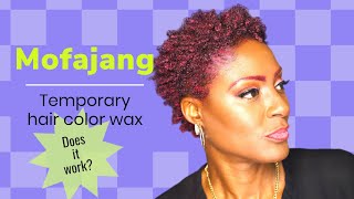 Mofajang Hair Coloring Wax  Washable Hair Color Wax mofajang [upl. by Leinto]