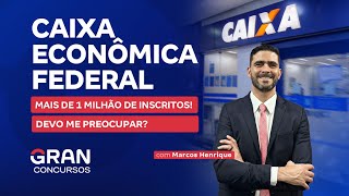 Concurso Caixa  Mais de 1 milhão de inscritos Devo me preocupar [upl. by Bruno310]