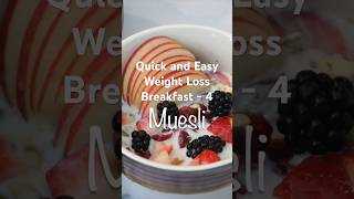 Quick and Easy Weight Loss Breakfast Recipe  4 shorts healthyfood weightloss [upl. by Asselem]