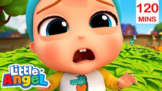 Sneeze Song  Little Angel Sing Along Songs for Kids  Moonbug Kids Karaoke Time [upl. by Greer]