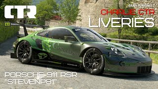 Gran Turismo 7  Porsche 911 RSR  quotStevenP81quot Wellbore Integrity Livery [upl. by Corena]