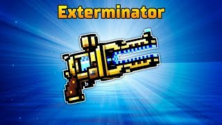 Exterminator Gun Review  Pixel Gun 3D [upl. by Lesko]