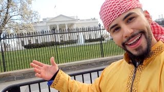 ARAB GUY VISITS THE WHITE HOUSE [upl. by Kciredor]