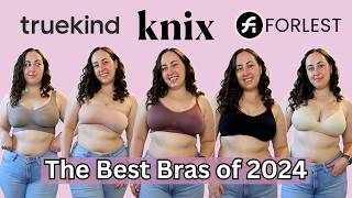 The BEST Bras of 2024  My Favourite Wireless Bras for Large Busts [upl. by Eiramenna919]