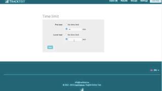 Admin Set the time limit video tutorial [upl. by Spatz]