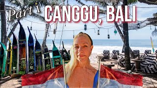 Exploring Canggu  Bali’s Ultimate Beachside Escape  Part 1  Indonesia 🌴✨ [upl. by Krum]