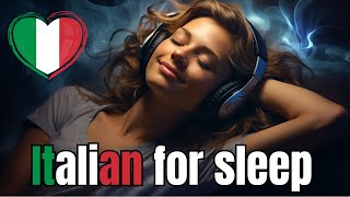 The best way to learn Italian  Italian phrases on the street  Learning Italian while sleeping [upl. by Yelhsa]