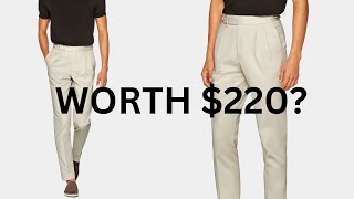 SuitSupply Braddon Pants Review  Best Casual Trousers For Men [upl. by Theodoric]