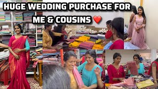 HUGE WEDDING PURCHASE FOR COUSINS🫣🥰ആണ്പിള്ളേരുടെ കല്യാണത്തിന് ഇബടെ ഇങ്ങനെയാട്ട ❤️🥰 [upl. by Anima531]