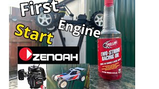 FG Marder  First Engine Start  Zenoah 26cc  Redline Oil [upl. by Swagerty444]