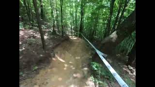 Windrock summer race league part one 2024 Drop Out trail [upl. by Mclyman]