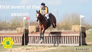 Horse trials debut of 2024 [upl. by Nomrej]