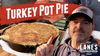 Turkey Pot Pie Recipe  Thanksgiving Leftoevers [upl. by Airakaz]