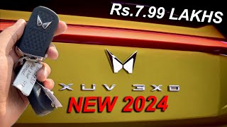 NEW 2024 XUV 3XO IS HERE FINALLY  2024 XUV300 NAME CHANGED  ADAS 17quot ALLOYS PANORAMIC SUNROOF [upl. by Anniram]