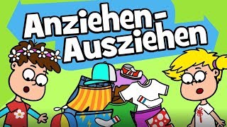 ♪ ♪ Kinderlied Kinder anziehen  Anziehen Ausziehen  Hurra Kinderlieder [upl. by Ireg]