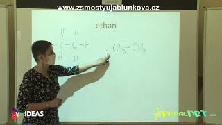 Chemie 9 tř Názvosloví alkanů [upl. by Tallia]