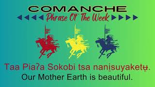 Comanche Phrase of the Week 22924 [upl. by Ahsiram]