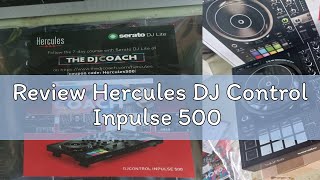 Review Hercules DJ Control Inpulse 500 [upl. by Puto]