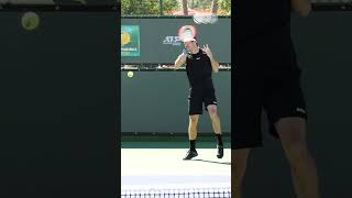 Taylor Fritz Forehand slowmotion shorts slowmotion [upl. by Sibbie]