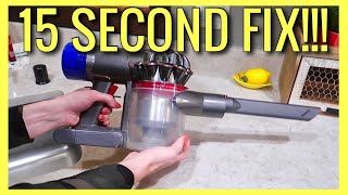 How to Fix DYSON VACUUM Pulsing Problem Starts amp Stops 20 SECOND FIX  Andrea Jean [upl. by Laband]