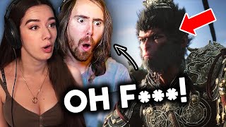 Black Myth Wukong  Streamers React to the Intro of the Game 😮 [upl. by Arikaahs]