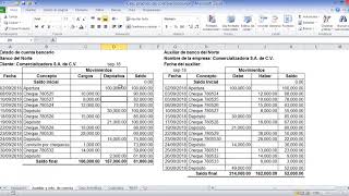 Cómo realizar conciliaciones bancarias en Excel [upl. by Atiuqan226]