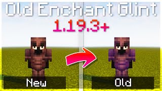 How to get the old enchant glint in 1193 [upl. by Labanna272]