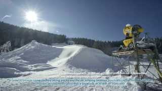 Think green Snowfarming in Ramsau am Dachstein [upl. by Wendalyn983]