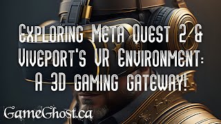 SteamVR Games On Oculus Quest  Viveport and Rift Games [upl. by Elyrad578]