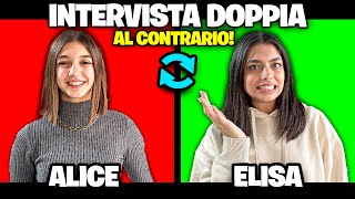 INTERVISTA DOPPIA AL CONTRARIO 😂​ con ELISA CAMPOLUNGHI [upl. by Peppard]