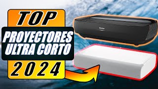 TOP MEJORES PROYECTORES TIRO ULTRA CORTO 2024 🚀 MEJORES PROYECTORES UST 2024 🥇 [upl. by Eanore]