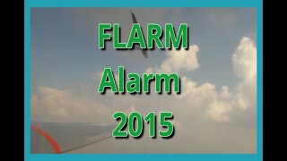 Gliding Demo FLARM alarm flarm soaring flying [upl. by Akimet]