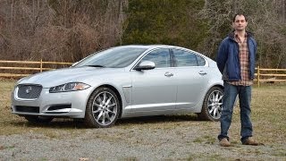 Jaguar XF Supercharged 2012 Test Drive amp Car Review by RoadflyTV with Ross Rapoport [upl. by Eissert558]