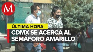 CdMx está a un punto de pasar a semáforo amarillo informan autoridades [upl. by Decrem]