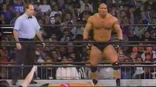 WCW Nitro February 2nd 1998 Goldberg vs Mark Starr [upl. by Salchunas]