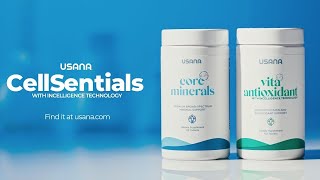 USANA CellSenteals 活力基本營養套裝產品影片 [upl. by Pollie]